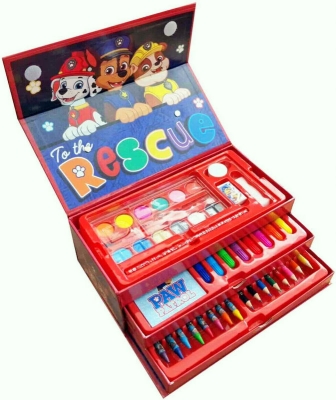 Рисувателен комплект 52 части в триетажно куфарче Пес Патрул Paw Patrol